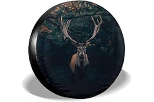 Hiram Cotton Spare Tire Cover Reserverad Reifenabdeckung Geländewagen Extreme Speed ​​Overdrive Universal (15 Zoll)