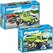 Produktbild PLAYMOBIL City Action 2-teiliges Set 6111 6112 Service-Fahrzeug mit Rasenmäher + City-Kehrmaschine