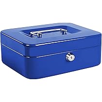 Cassetta Portavalori Kippen - Verde - 300x240x90mm - Con Maniglia E Inserto Per Monete - Foto 2