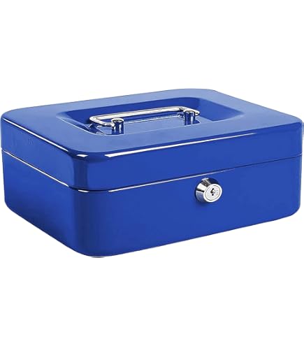 Cassetta Portavalori Kippen Verde - 200x160x90mm Con Inserito Monete | Sicurezza