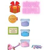 Hellove S&uuml;priz Hediyeli Ele Yapışmayan Slime 3 l&uuml; Slaym Pofuduk Sılaym Oyun Jeli