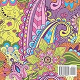 Image de Diseños florales continuos libro para colorear para adultos 1: Volume 1