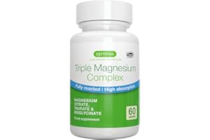 IGENNUS HEALTHCARE NUTRITION Complexe Triple de Magnésium à Haute Absorption, Bisglycinate, Citrate & Taurate, Sans Additifs Indésirables & Vegan, Magnésium Chélaté & Entièrement Réagi, 30 portions – par Igennus