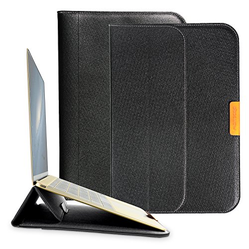 Morecoo Macbook 13.3 Zoll Laptop Hülle, eine Laptop Taschen Hülle für Macbook Air & Pro 13.3″ , Macbook Retina 12.9 (13-13.3 Zoll, Schwarz) - 4