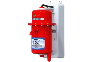 CSI INTERNATIONAL Instant Water Heater Geyser 1L Portable ABS Plastic Heater with MCB Auto Cut Off Safety Fast Heating Electric Geyser for Home & Office 1 Year Warranty