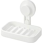 Ikea TISKEN vantuzlu sabunluk, beyaz, tek boy