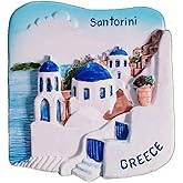 Aimant Frigo Souvenir De Crète - Décoratif 3D - Diamètre 7 Cm - Symbole Grec Heraklion - Cadeau Voyage