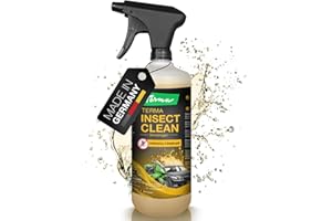‎TERMA Terma Bio Insect Clean 1000 ml Insektenentferner Profiqualität direkt vom Hersteller Made in Germany entfernt schnell und schonend hartnäckige und angetrocknete Insekten Vogelkot 1 oder 5l