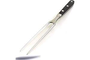 Kerafactum Fourchette à viande - En acier inoxydable de qualité supérieure - 29 cm