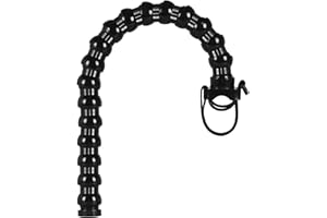 TUBOFLEX Braccio Flessibile Subacqueo Supporto torce foto video sub da 2 a 5 Cm - Filetto Femmina 1/4-20 UNC Lung. 45 cm FLEX ARM 600.T33BK