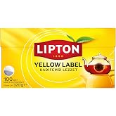 Lipton Yellow Label Demlik Poşet &Ccedil;ay, 100'l&uuml;, 320g