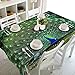 Produktbild Grüner Pfau offener Bildschirm, staubdichte 3D Tischdecken, Umwelt geschmacklos, Digitaldruck, Teemaschine Tuch , #1 , 150*260cm