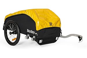 Burley Nomad Cargo Bike Trailer, Yellow/Black, One Size