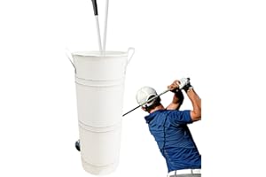 Eteslot Organizador de paraguero – paragüeros para Entrada – Fuerte Soporte de Paraguas de Metal Vintage con Asas – CE de Paraguas para Bastones, Bastones de Senderismo