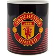 Manchester United Fc Man Utd Black Ceramic Collectors Gift Coffee Tea Mug LN