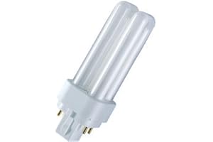 Förpackning med 10 Osram G24q 4-stift 18 W 4000 K fluorescerande lampa
