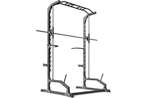 Marbo Sport - Machine avec Barre de Traction et Barres de Traction - avec Supports de sécurité pour haltères Longues - Smith avec Station de dips - Station de Musculation - MS-U105 2.0