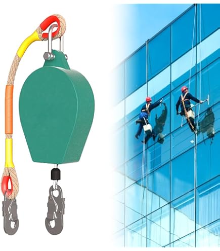 Dispositif Antichute A Rappel Automatique, 200 Kg Harnais De