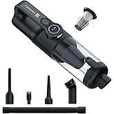 Portronics MopCop 4, 2-in-1 Vacuum Cleaner & Blower, Cordless & Corded, 18,000 Pa Suction,Washable HEPA Filter,One-Press Dust