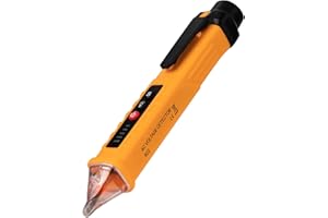 NEW LEADER Non Contact Voltage Tester Pen, Circuit Tester 50V-1000V with NCV Detection, Electrical Tester Pen, LED Flashlight, Buzzer Alarm, Wire Breakpoint Finder, Ideal for Electrical Maintenance