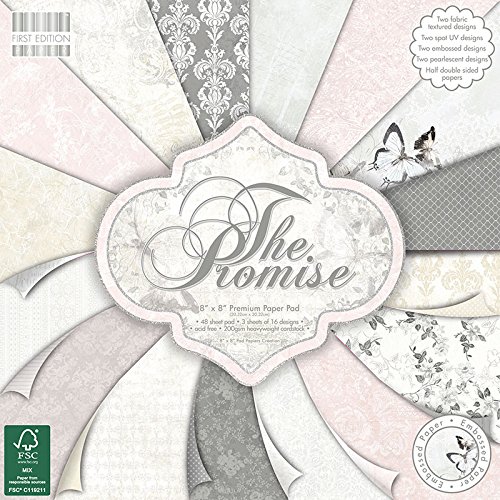 First Edition 8x8 FSC Papierblock The Promise