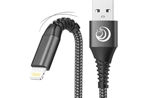 AIONEUS iPhone Ladekabel,Lightning Kabel [2Pack 2M+1M] iPhone Schnellladekabel MFi Zertifiziert iPhone Kabel Nylon Fast USB Ladekabel für i Phone 14 Pro 13 Pro Max 12 11 XS Max XR X 8 7 6 6s Plus SE 2020