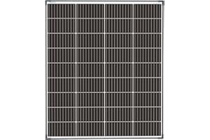 enjoy solar® 150W 12V Monokristallines Solarmodul, 182mm Solarzellen 10 Busbars Solarpanel ideal für Wohnmobil, Balkonanlage, Gartenhäuse, Boot