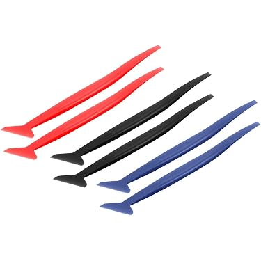 3-Piece Flexible Squeegee Set For Window Tint And Vinyl Wrap Installation