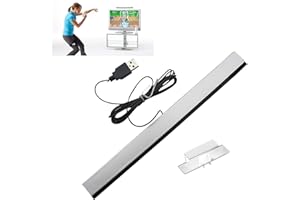 CHUMHU Wii Sensor Bar for Nintendo, Sensor Bar Compatible With Nintendo Wii, Wii - Sensor Bar, Wii U Console, Wii Sensor Bar, Replacement infrared IR Ray Motion Sensor Bar