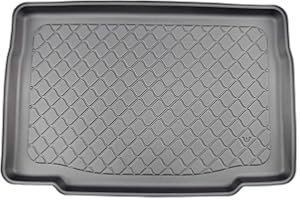 MTM Tapis de Coffre pour Renault Clio 5 (Aussi E-Tech Hybrid/E-Tech Full Hybrid) 2019> sur Mesure, Bac de Protection Antiderapant, cod. 8753