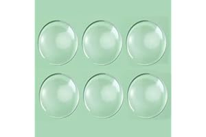 BESMRPG 6 Stück Türstopper Klinke Wand Transparent Gummipuffer,Tür Stopper Wandschutz,Selbst Klebend Türklinkenpuffer,Door Türgriff Schutz,Gummi Türknauf Protector,Türen Türfeststeller Abstandshalter