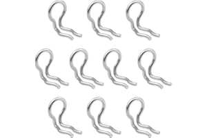 Create idea Sostituzione Pinza Freno da 10 Pezzi Compatibile con Shimano Compatibile con Formula Mega Pad Pin Pinza Freno in Acciaio Inossidabile