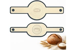 VIDSMOW 2PCS Tapete Silicona Horno, ovaladas y redondas, con asas, resistentes al calor, sin BPA, con espátula y pincel para hornear, antiadherente, reutilizables