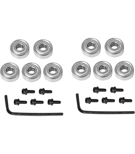 Produktbild von 10x Rillenkugellager MR106-2RS – 6x10x3mm, Doppelt Abgedichtet, Chromstahl, P0, Z2, Vorgeschmiert