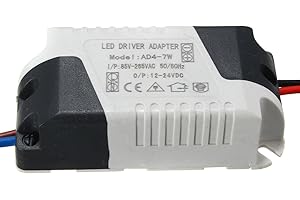 MASUNN AC85-265V À DC12-24V 5-7W 300 A LED Lampe d'alimentation Transformateur Adaptateur Alimentation