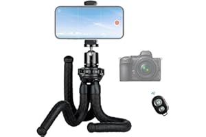 Fotopro Elastyczny statyw do kamery z pilotem 360 głowica kulowa podróżny mini statyw do smartfonów iPhone Aparaty DSLR kamera akcji
