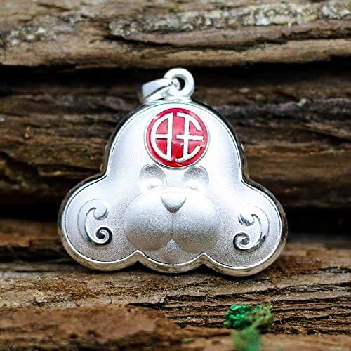 TT&amp;CHANGMINGSUO Baby silver long life lock / baby lock bag / child doll full moon longevity centenarian lock sterling silver / wu wang baby