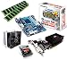 Produktbild One PC Aufrüstkit | AMD FX-Series Bulldozer FX-8350, 8x 4.00GHz | montiertes Aufrüstset | Mainboard: Gigabyte GA-78LMT-USB3 | 16 GB RAM (2 x 8192 MB DDR3 Speicher 1600 MHz) | CPU Mainboard Bundle | Grafik: 4096 MB NVIDIA GeForce GT 730, DVI, HDMI, VGA | komplett fertig montiert!