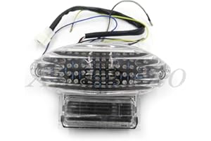 XINGMOTO NBX- Feu stop arrière avec clignotants intégrés pour Hayabusa GSXR1300 2003-2006 Katana 600/750 2003-2006 GSX-F 600/750 2003-2006