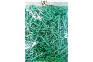 Todocultivo Grapa de plastico Agrifast para alambres moviles de viñedo o emparrado. 500 Unidades.