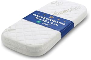 bisäng madrass 75×35 cm för vagga & liggdel barnsäng Oeko-Tex | 75 x 35 barnsäng korg lekhage barnvagn baby oval nyfödd spädb