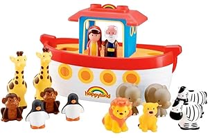 HappyLand Noah's Ark For Children From 2 Years Toys Animals Noahs Ark Toy Toddler Toy Early Learning Centre People Noah Ark Early Learning Toys Elc toys Animals