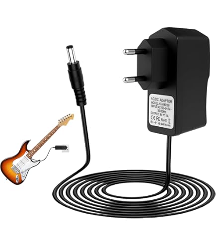 Top Chargeur Alimentatore 9V Per Pedale Effetti Ibanez Tube Screamer TS Mini - Adattore AC/DC - 5