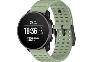 Th-some Correa para Suunto 9 Peak Pro/Suunto 9 Peak, 22MM Correa de Repuesto Ajustable Compatible con Suunto 5 Peak, Deportiva de Silicona Correa Compatible con Suunto Vertical