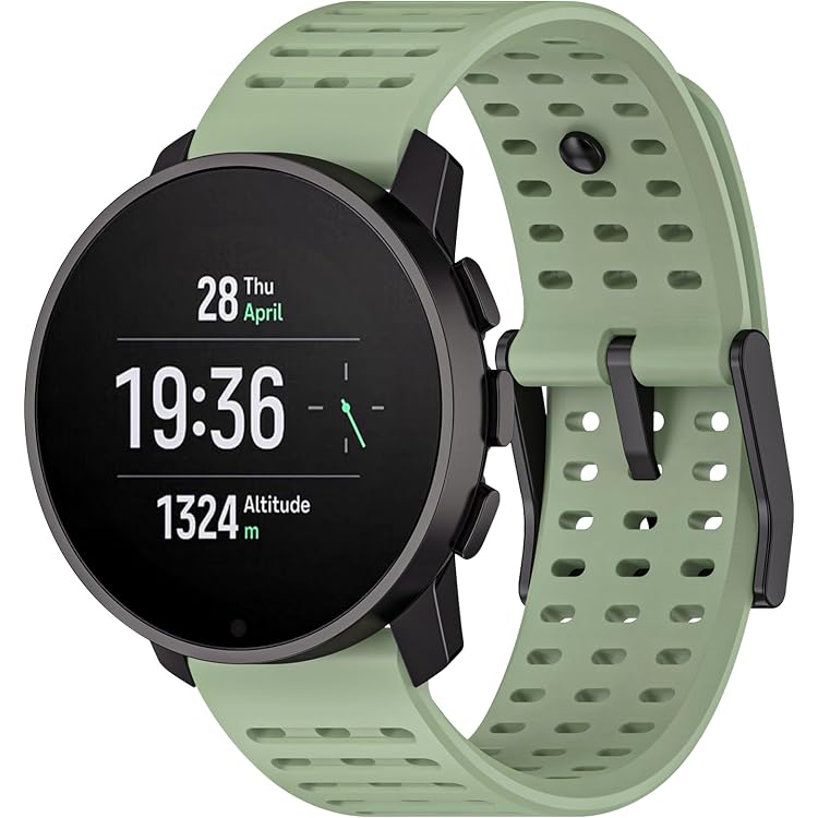 Bracelet Compatible Suunto Race/Vertical/9 Peak… - 22 Mm, TPU Souple, Coloris épissé, Facile à Charger - 5