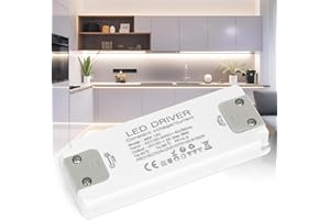 KSIBNW 12V LED Driver 36W 3A, LED Transformer Power Supply 240V AC to 12V DC 3A Ultra Slim Quiet Power Supply Unit Constant Voltage Low Voltage Driver Adapter for DIY Light Strips, Light Bulbs