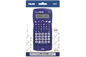 MILAN® Blíster calculadora científica M228 Serie Acid, Azul MILAN