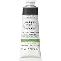 Inchiostro Per Stampa In Rame Lefranc Bourgeois Aqua Wash, Rosso Geranio 60 Ml, Lavabile In Acqua, Vegano - 4