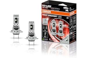 ‎OSRAM OSRAM NIGHT BREAKER LED SPEED H7 450, LED-Fern- und Abblendlicht mit Straßenzulassung, bis zu 450% mehr Helligkeit, 6000K,schnelle Installation, kein mechanisches Zubehör notwendig, LEDEC02 integriert