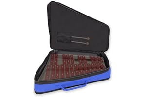 keepdrum MB03 Glockenspiel Bag (37 x 30 x 16 cm) Fits NG-31 and Similar Models, blue